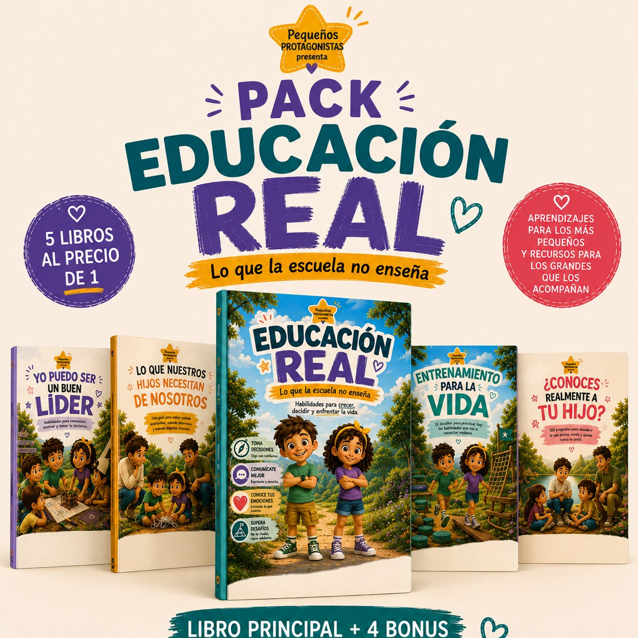 Pack Educación Real